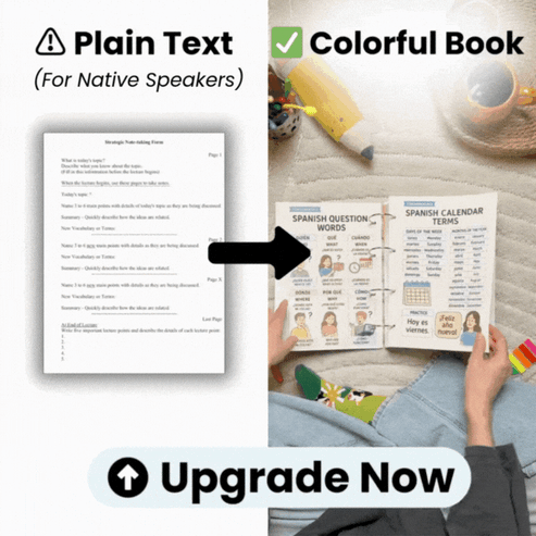 Upgrade to Colorful Beginner Friendly Book